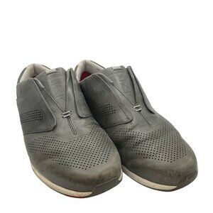 Kizik Mens Perforated Gray Slip-On Shoes Size 45